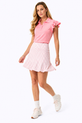 Flare Ice Skort - Blush Palm
