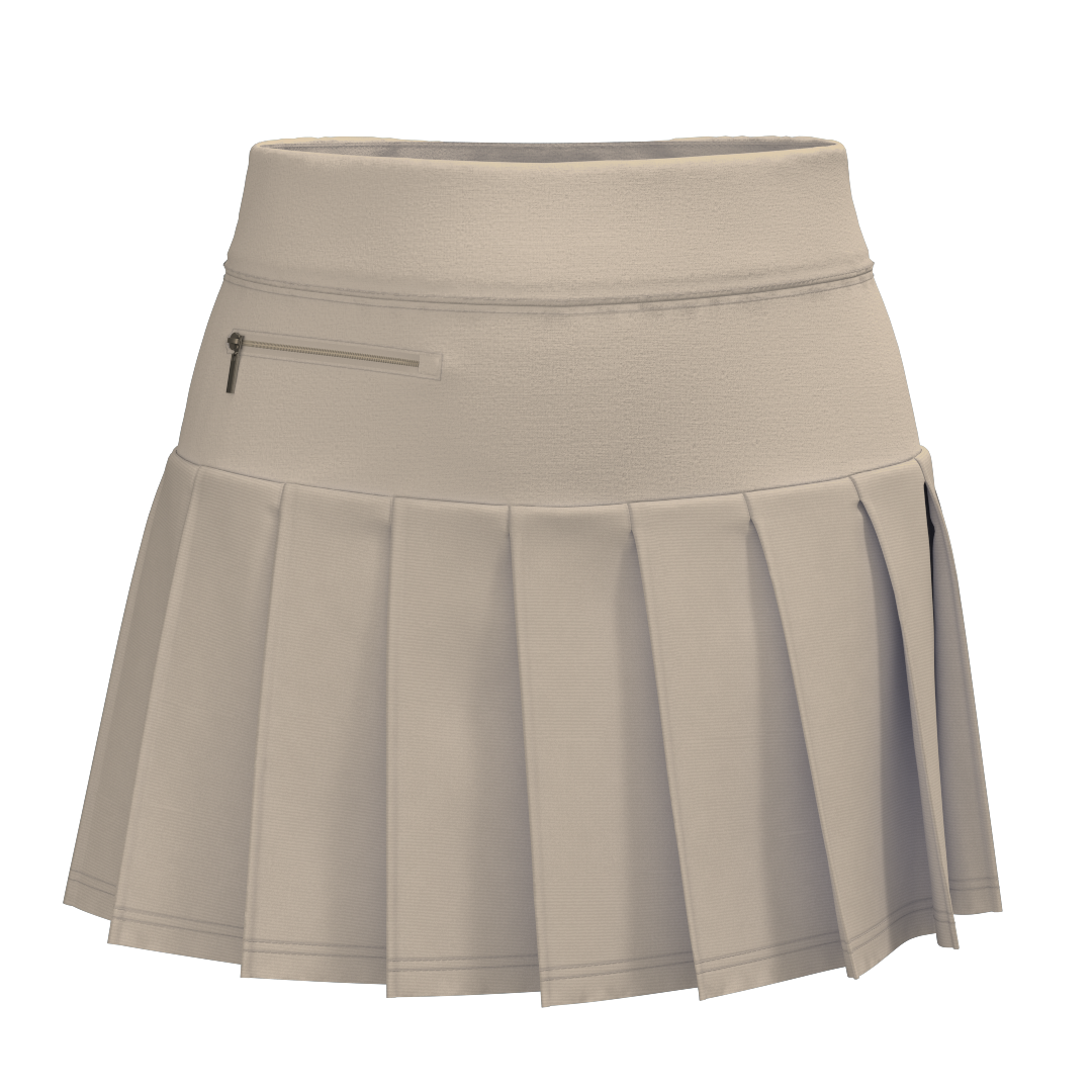 Zippy Skort 18 inch - Tan
