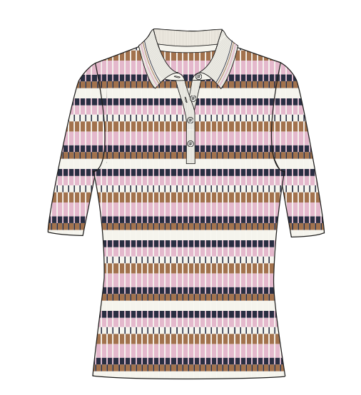 Dayle Sweater - Modern Stripe