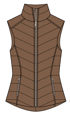 Venus Vest - Desert Sand