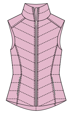 Venus Vest - Pink