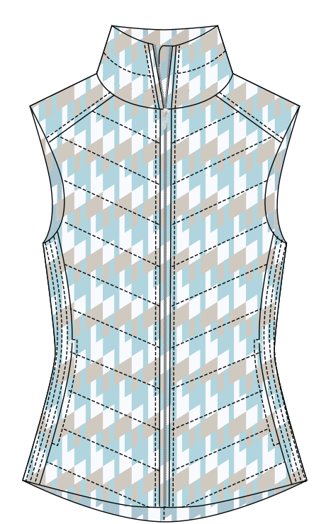 Heritage Vest - Houndstooth