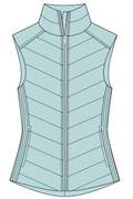 Heritage Vest - Shell Blue