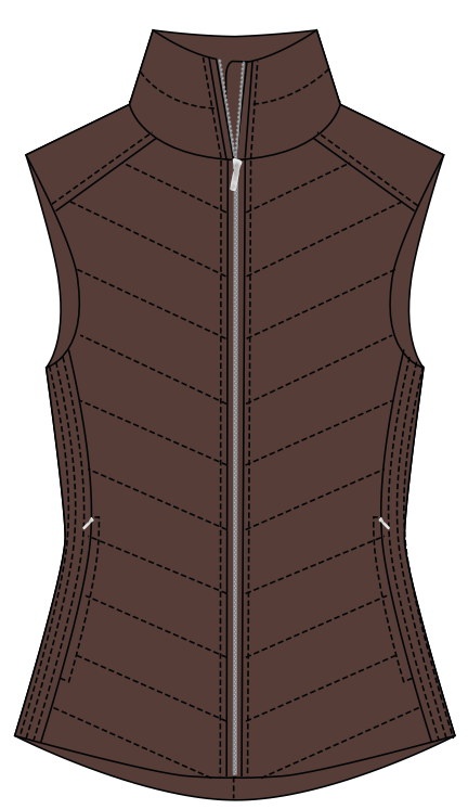 Heritage Vest - Cocoa