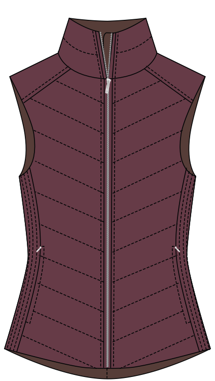 Heritage Vest - Bordeaux