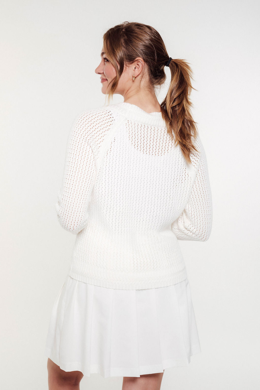 Royal Varsity Sweater - White
