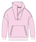 Clubhouse Half Zip - Bordeaux