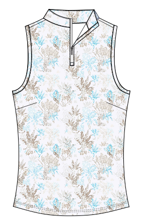 Tess Ice Sleeveless - Classic Navy