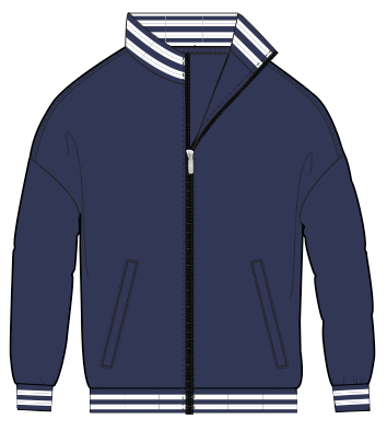 Lounge Luxe Jacket - Classic Navy