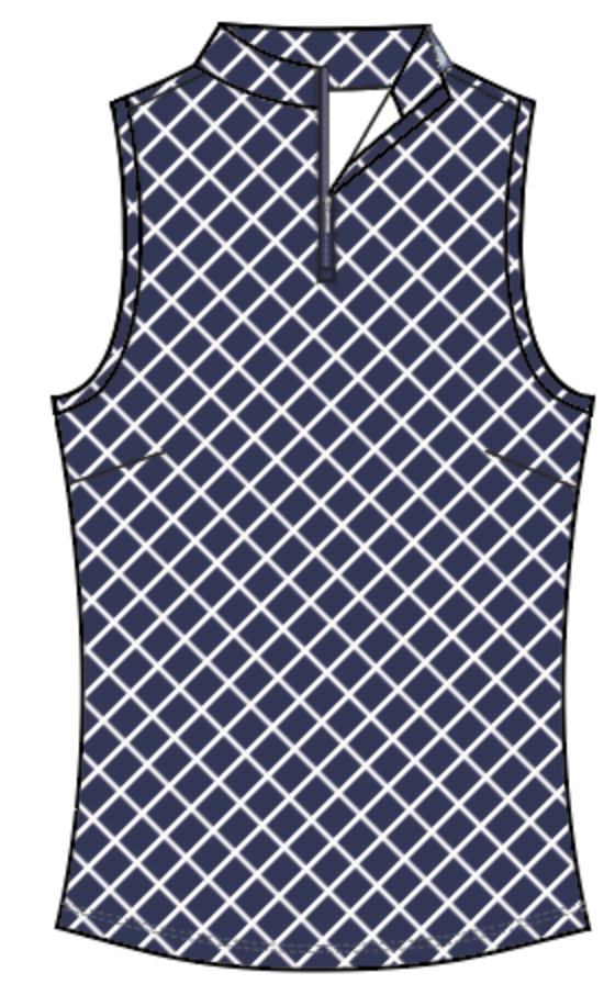 Tess Ice Sleeveless - Classic Navy