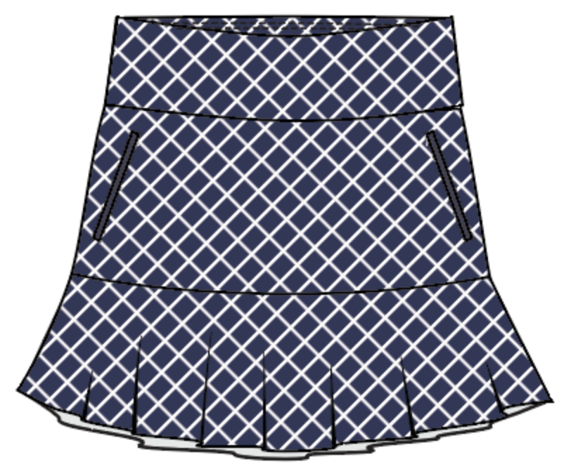 Flare Ice Skort
