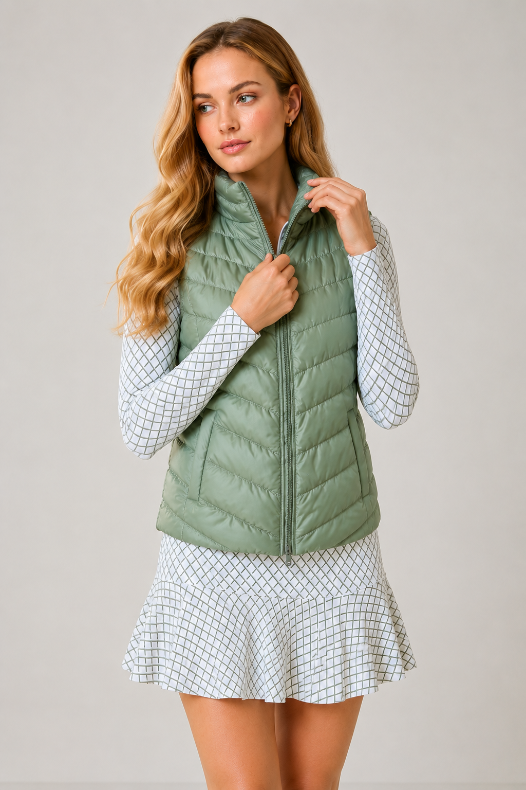 Heritage Vest in Sagebrush — GGBlue
