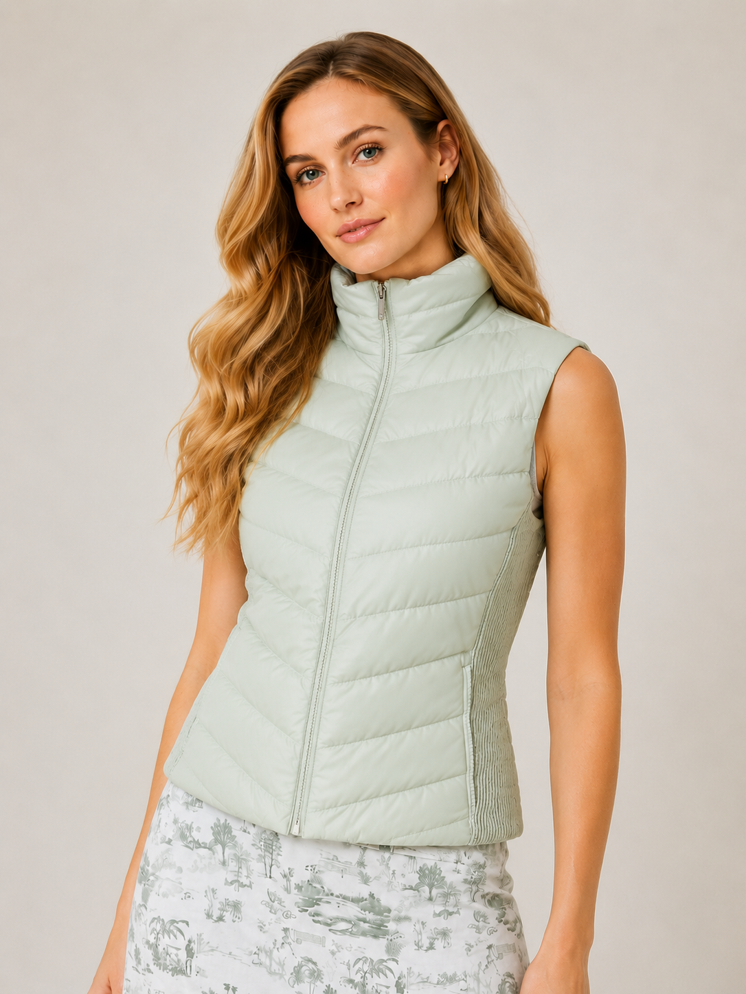 Heritage Vest in Velvet Moss — GGBlue