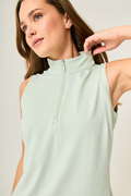 Tess Ice Sleeveless - Velvet Moss