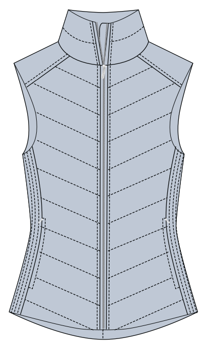 Heritage Vest - Glacier Grey