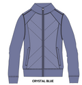Active Track Jacket - Crystal Blue