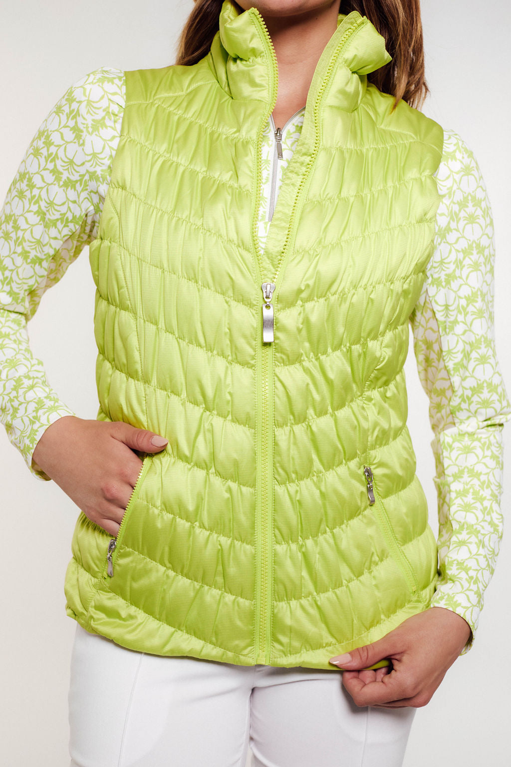 Venus Vest - Pistachio