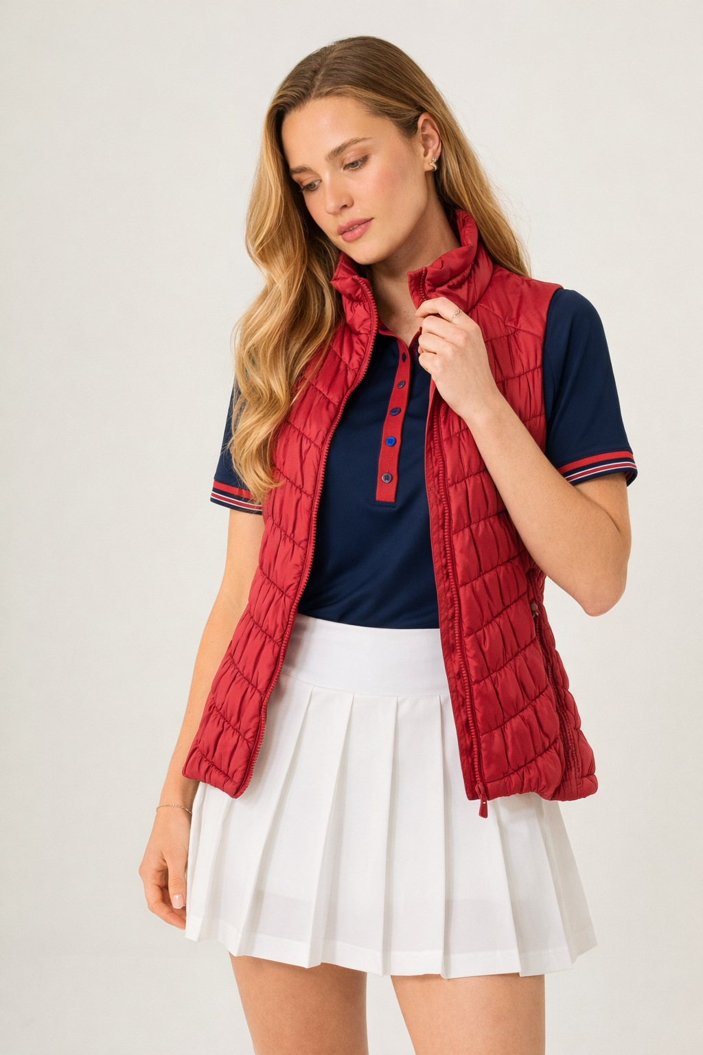 Heritage Vest - Maroon
