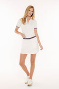 Gia Tee - Snow White/Modern Stripe